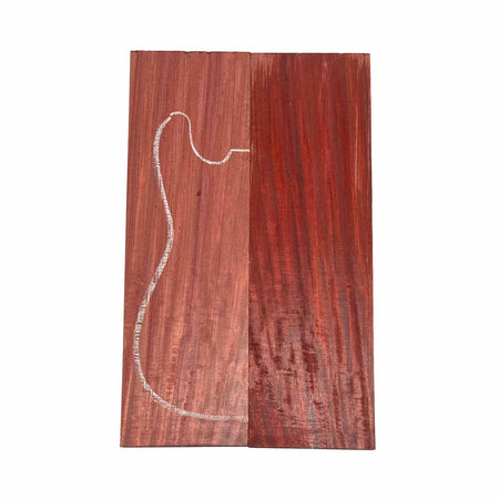 Flame Purpleheart Drop Top 21" x 7-1/4" x 3/8" #56-E - Exotic Wood Zone 