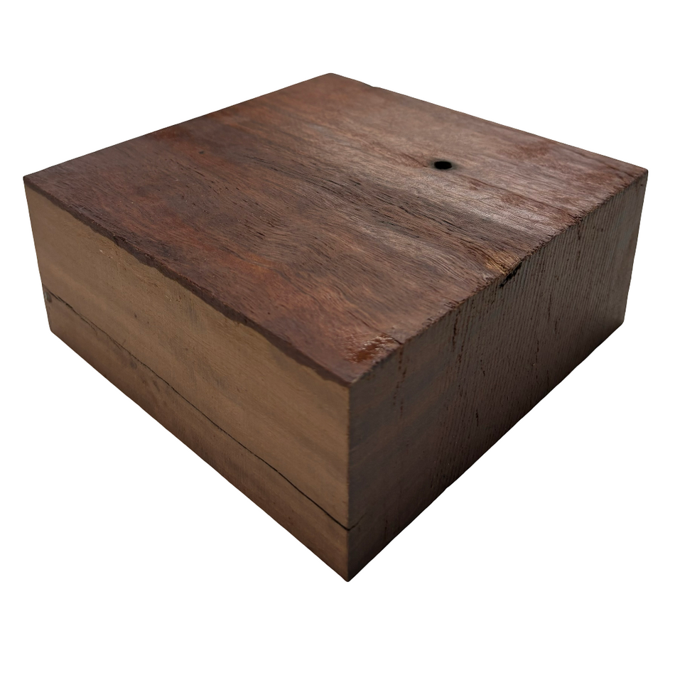 Flame Sydney Red Gum Bowl Blank 6" x 6" x 2-1/2" #56