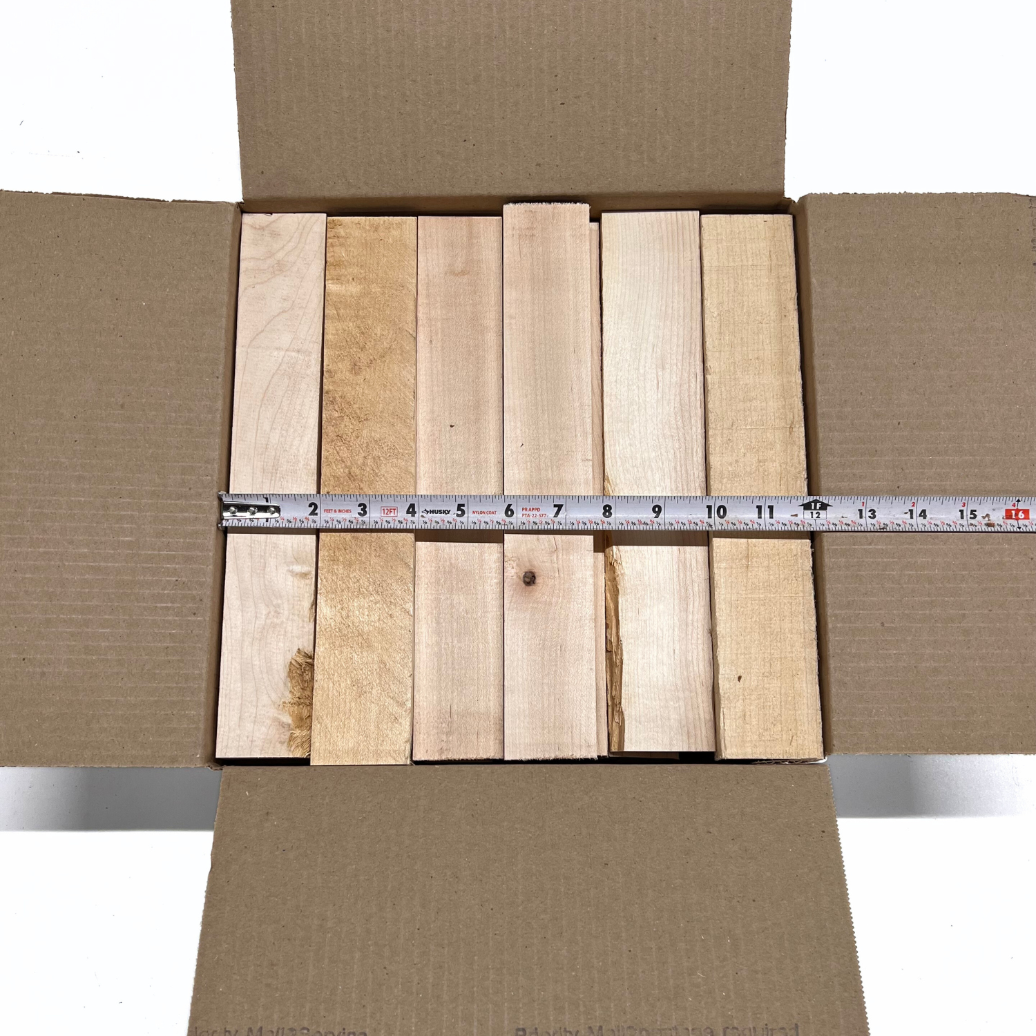Caja de madera 12 x 12 x 4
