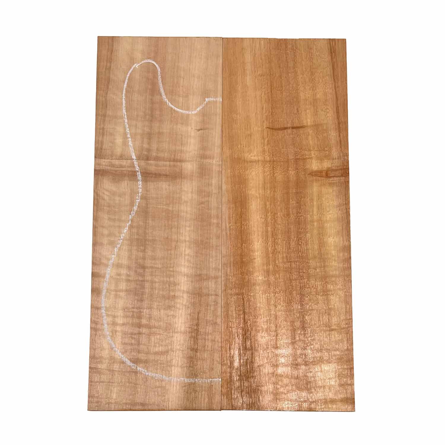 Fiddleback Chinkapin Drop Top 21" x 7-1/8" x 1/4" #58-C - Exotic Wood Zone 