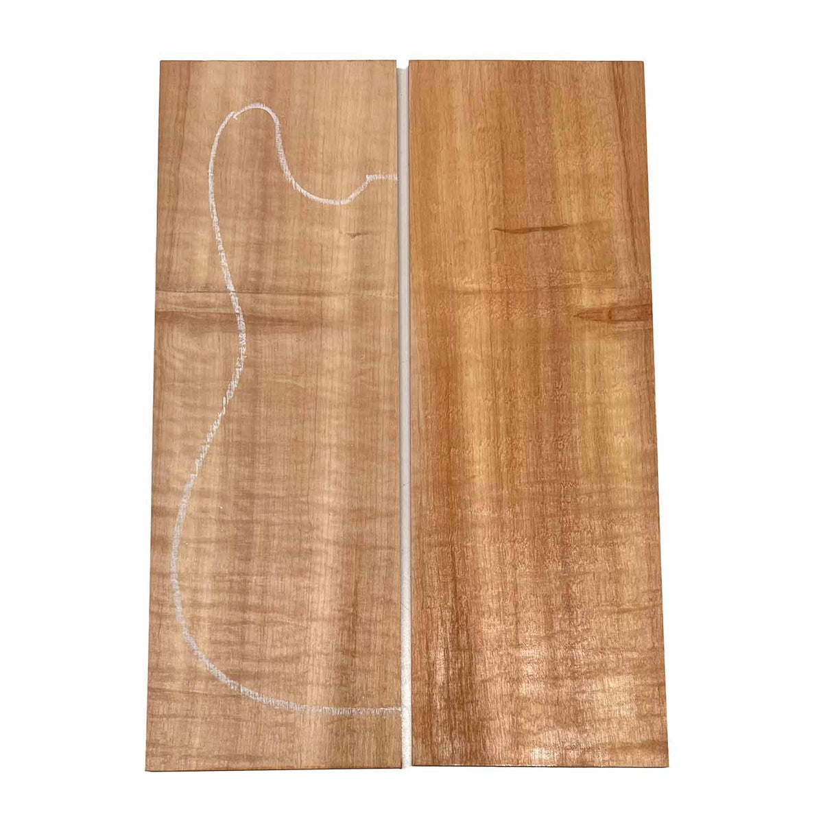 Fiddleback Chinkapin Drop Top 21" x 7-1/8" x 1/4" #58-C - Exotic Wood Zone 