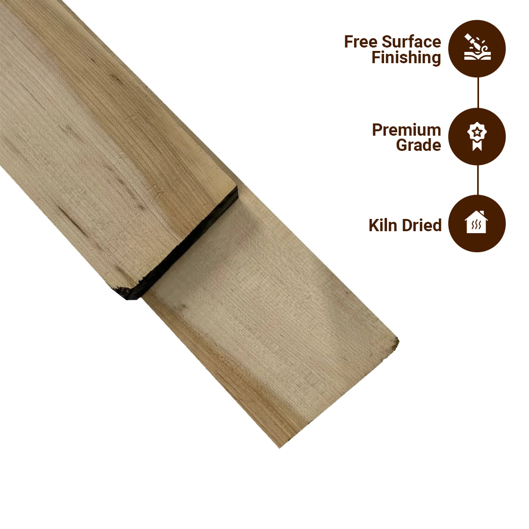Premium American Hardwood 12/4 Hard Maple Lumber - Exotic Wood