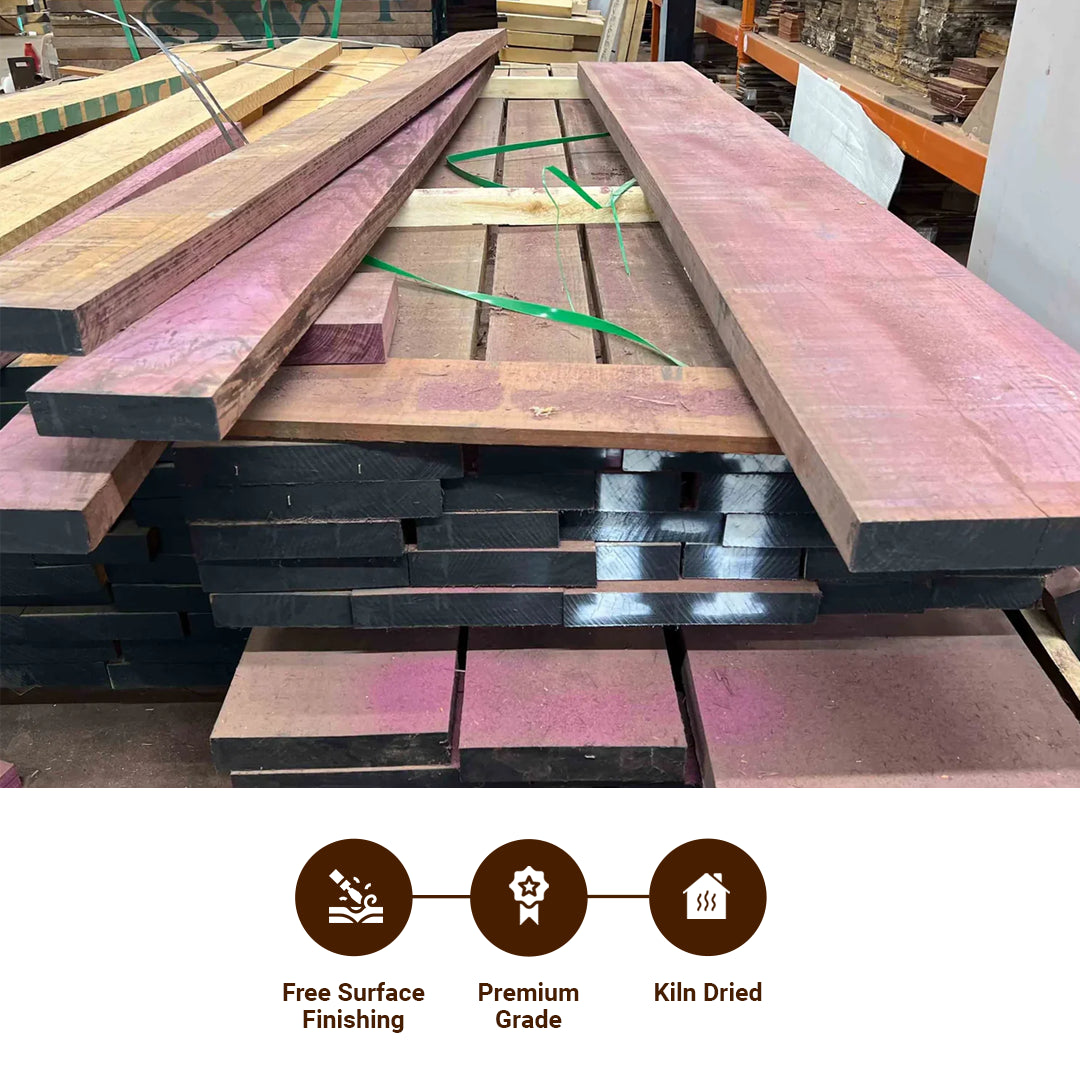 Premium Purpleheart 8/4 Lumber