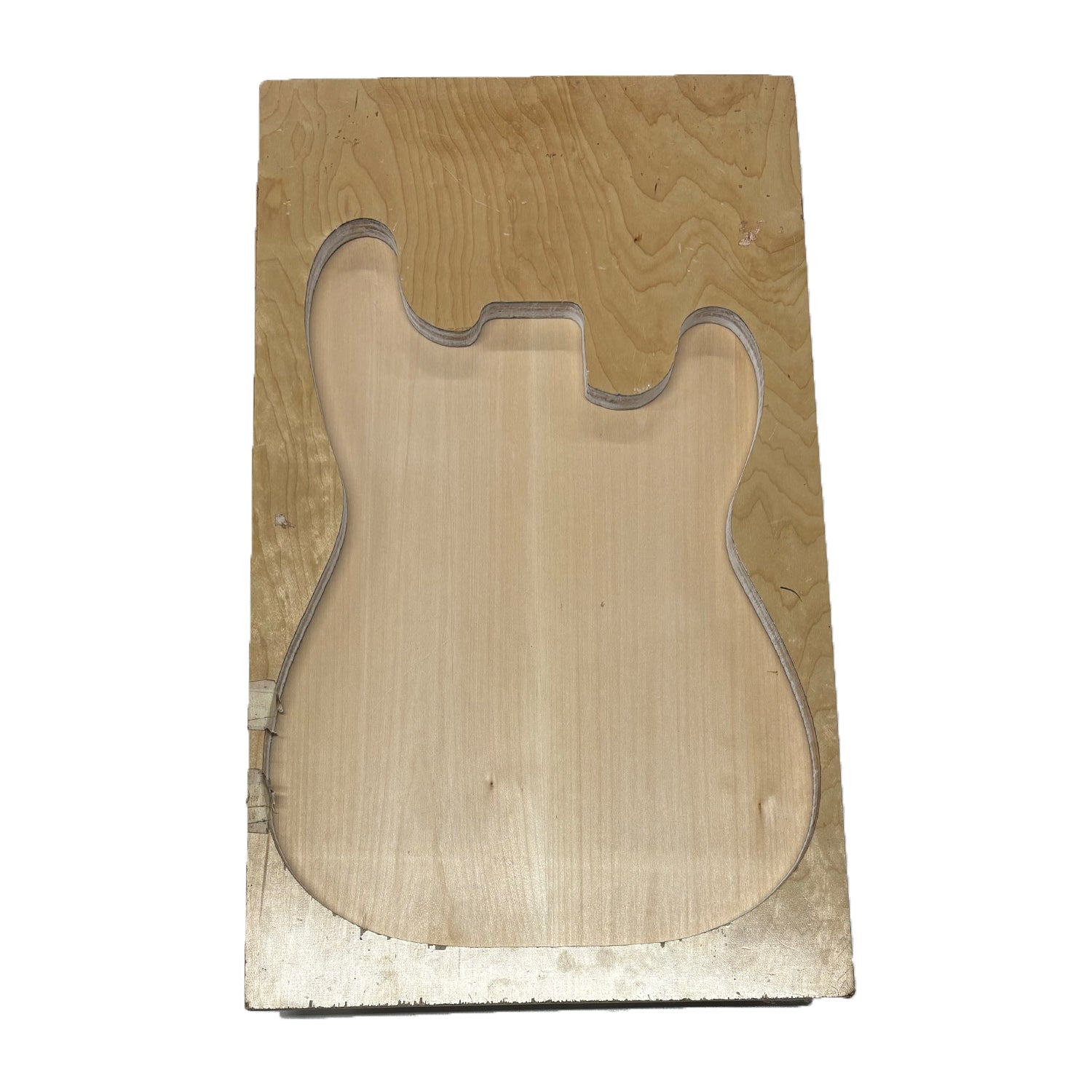 Espacios en blanco para cuerpo de guitarra de tilo - 21&quot; x 15&quot; x 2&quot;