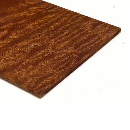 Quilted Curly Sapele Guitar Headplates - Exotic Wood Zone - Buy online Across USA 