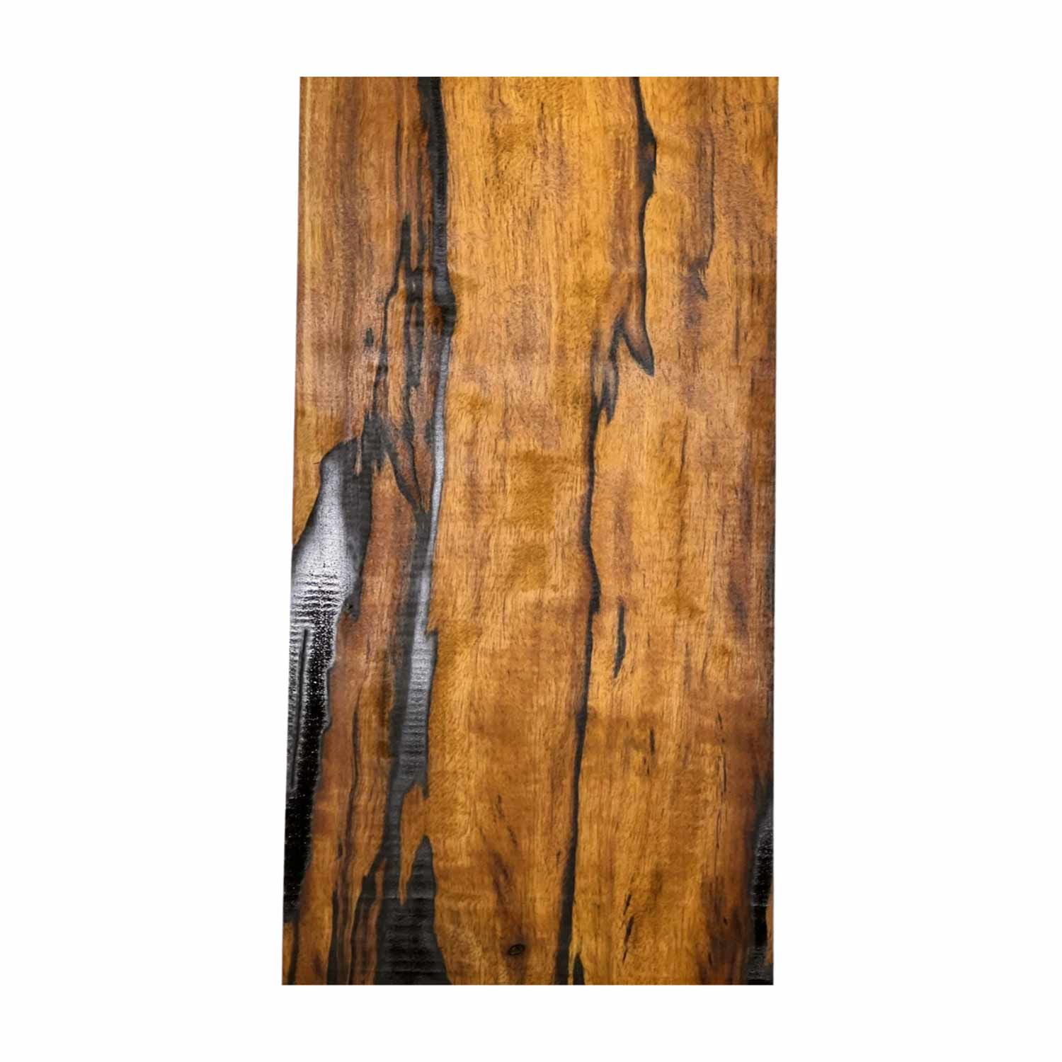 Black and White Ebony Lumber Board 42-1/2&quot;x 4&quot;x 5/8&quot; 