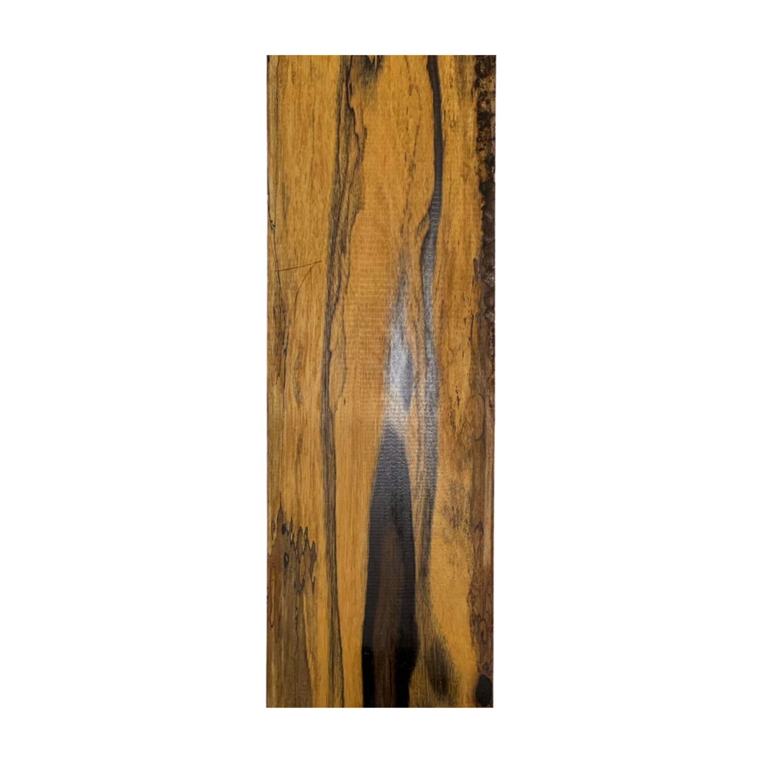 Black and White Ebony Lumber Board 36-1/2&quot;x 3-1/2&quot;x 1/2&quot; 