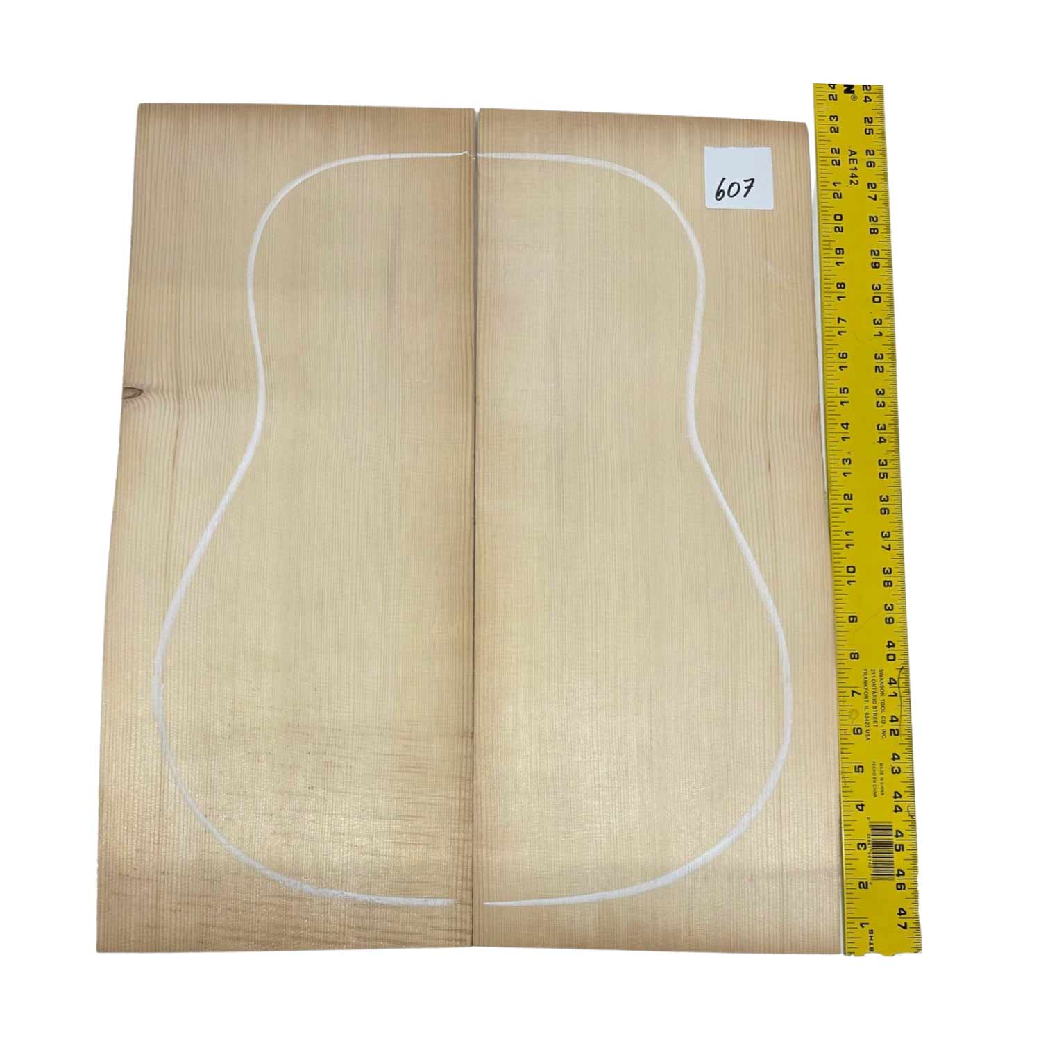 European Spruce Bookmatched Dreadnought Guitar Tops 