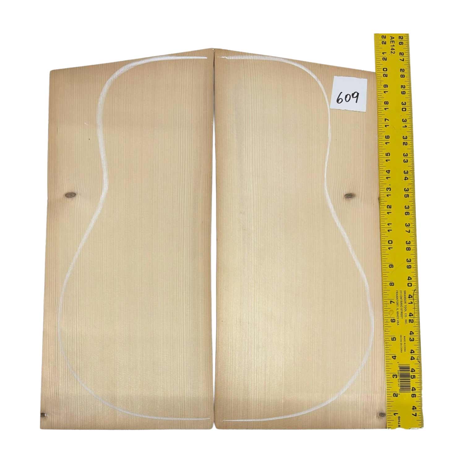 European Spruce Bookmatched Dreadnought Guitar Tops 