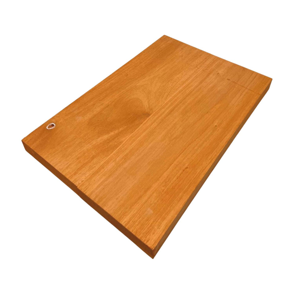 Fijian Mahogany Guitar Body Blank - 21" x 14-1/4" x 1-1/2", 9 Lbs (2 Pcs Glued) #609