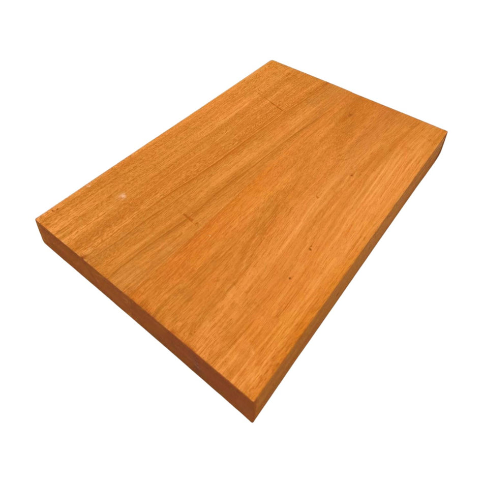 Fijian Mahogany Guitar Body Blank - 21" x 14-1/2" x 1-7/8", 11 Lbs (2 Pcs Glued) #612