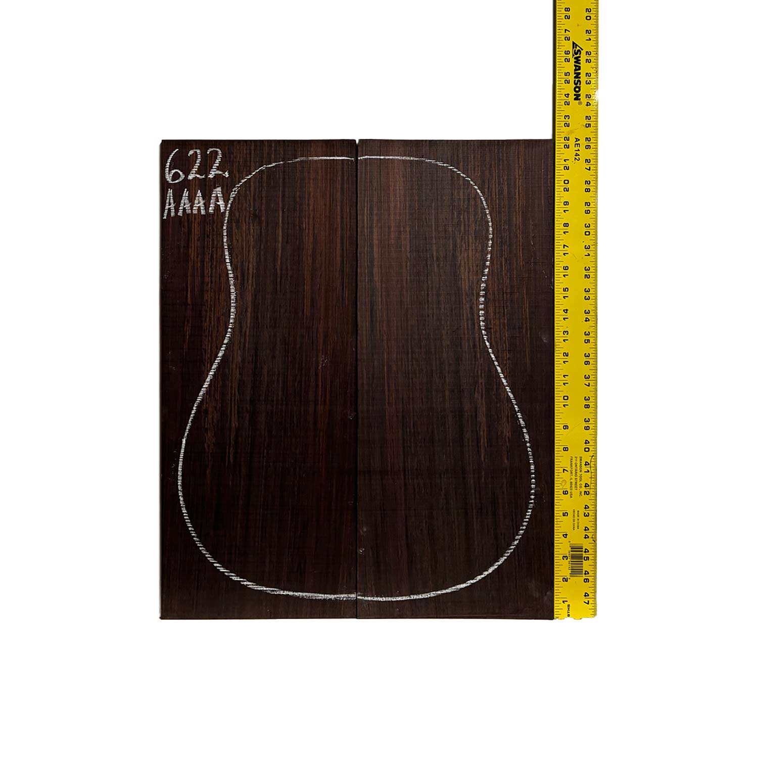 Pack of 5, East Indian Rosewood Dreadnought/Classical Guitar Set Exotic Wood Zone 