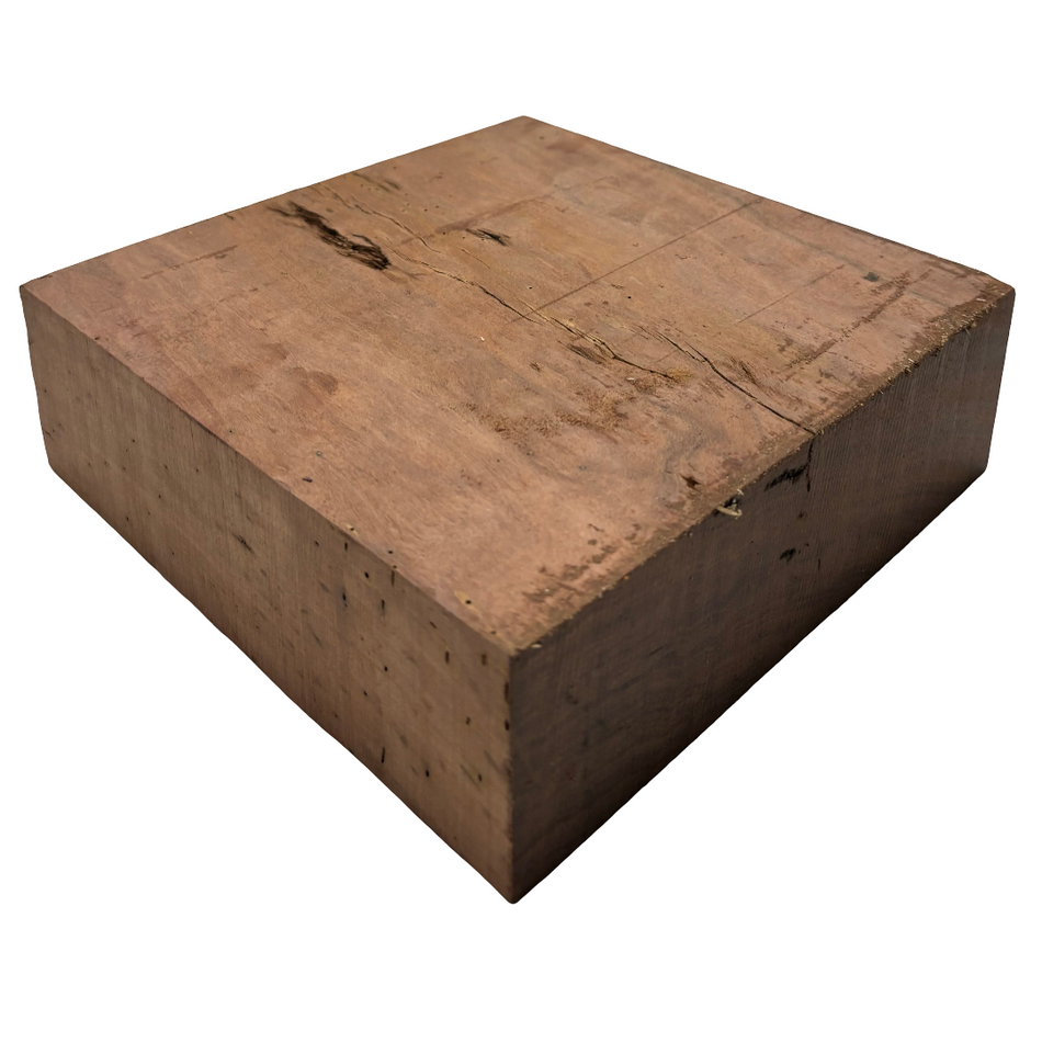 Flame Sydney Red Gum Bowl Blank 8" x 8" x 2-1/2" #62