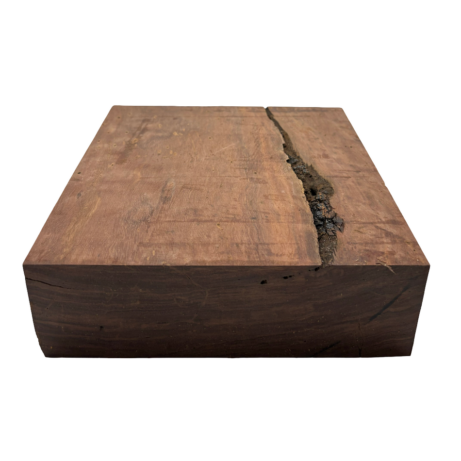 Flame Sydney Red Gum Bowl Blank 8" x 8" x 2-1/2" #63