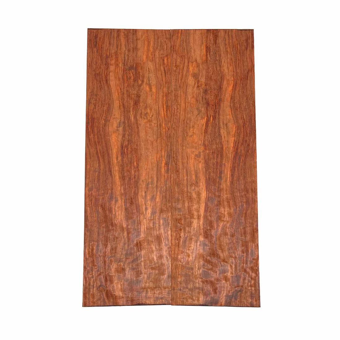 Figured Flame Bubinga Drop Top 24&quot; x 7-1/4&quot; x 1/4&quot; 