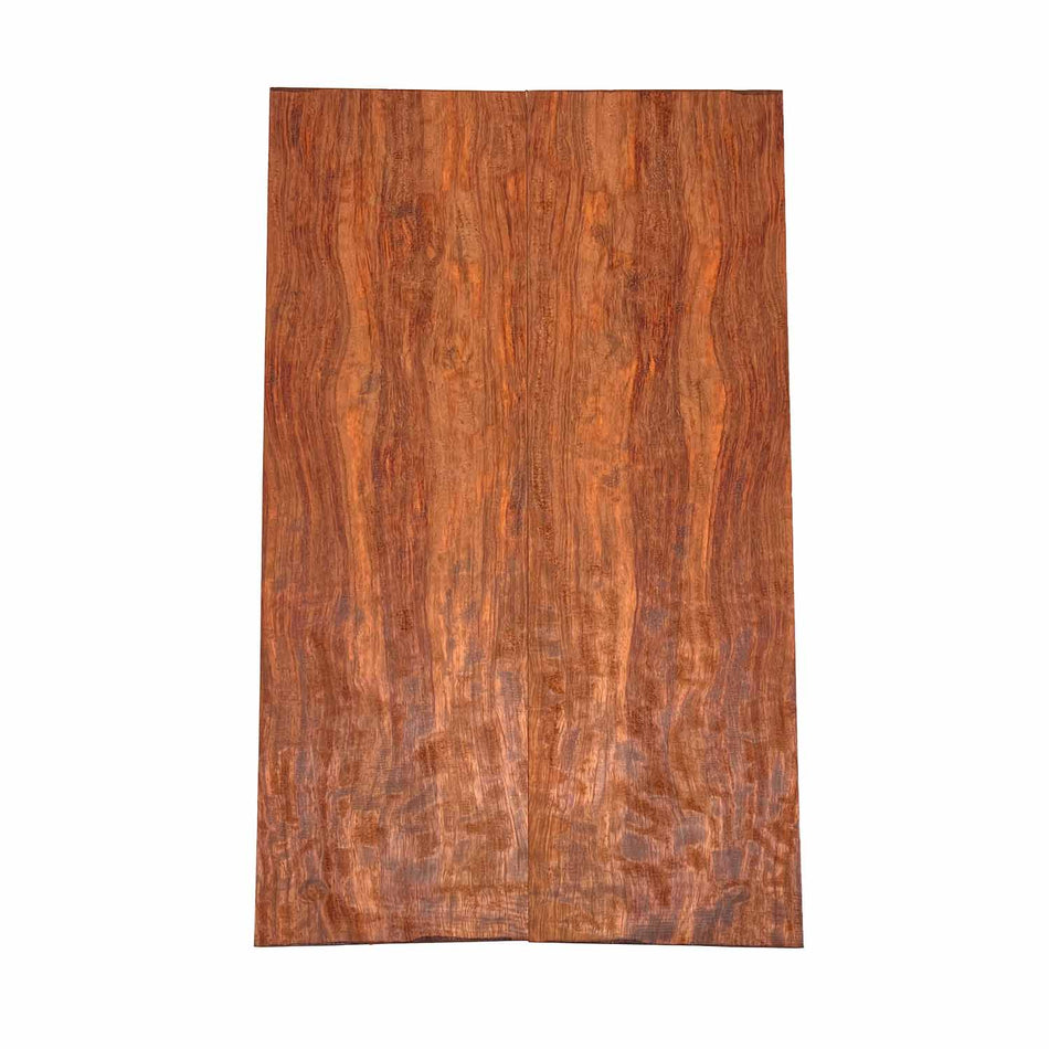 Figured Flame Bubinga Drop Top 24" x 7-1/4" x 1/4" #65 - Exotic Wood Zone 