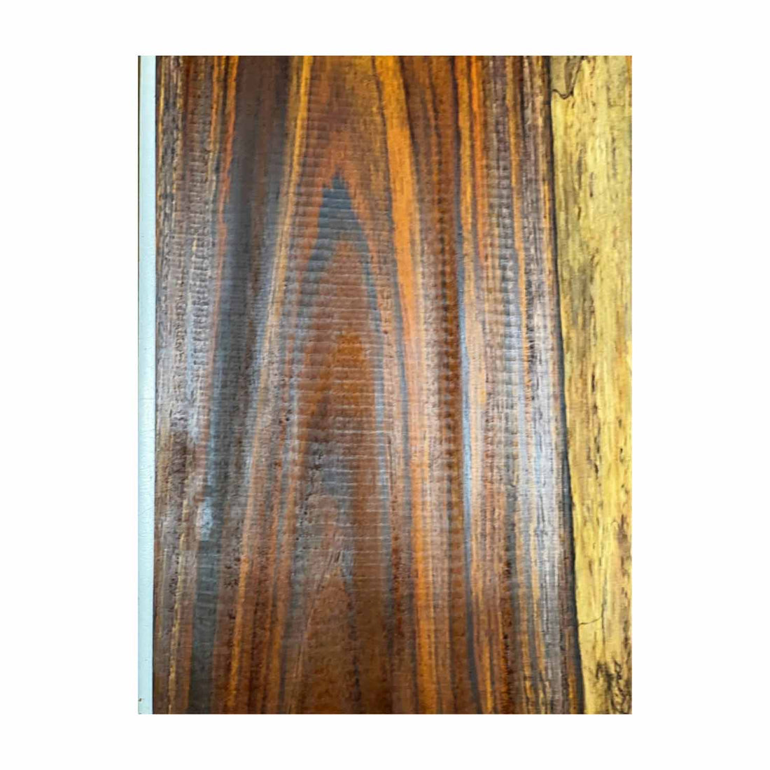 Cocobolo Bookmatched Guitar Drop Top Set - 21&quot; x 7&quot; x 3/8&quot; 