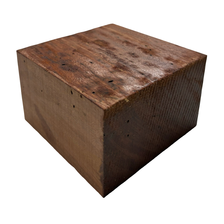 Flame Sydney Red Gum Bowl Blank 4" x 4" x 2-1/2" #67