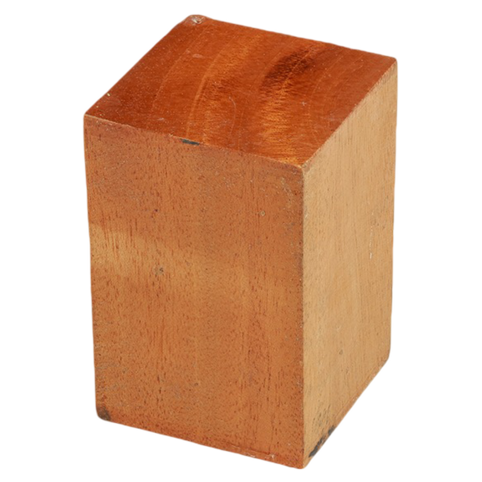 Mahogany Wood Turning Blank for Bottle Stoppers, Rings, Jewelry, Game calls, Tool Handles