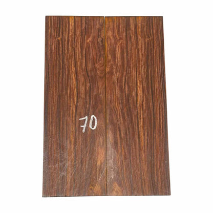 Cocobolo Bookmatched Guitar Drop Top Set - 21&quot; x 7&quot; x 3/8&quot; 