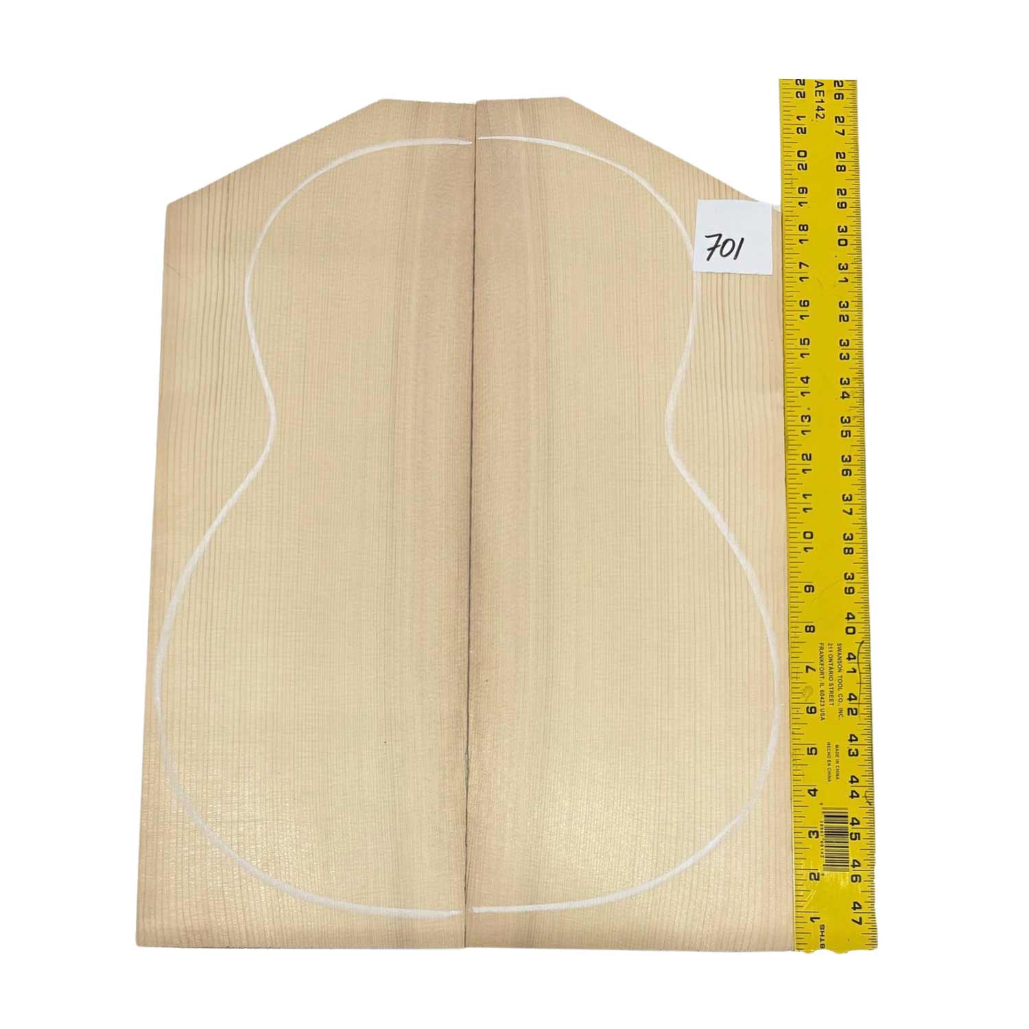 European Spruce Bookmatched Classical Guitar Tops 