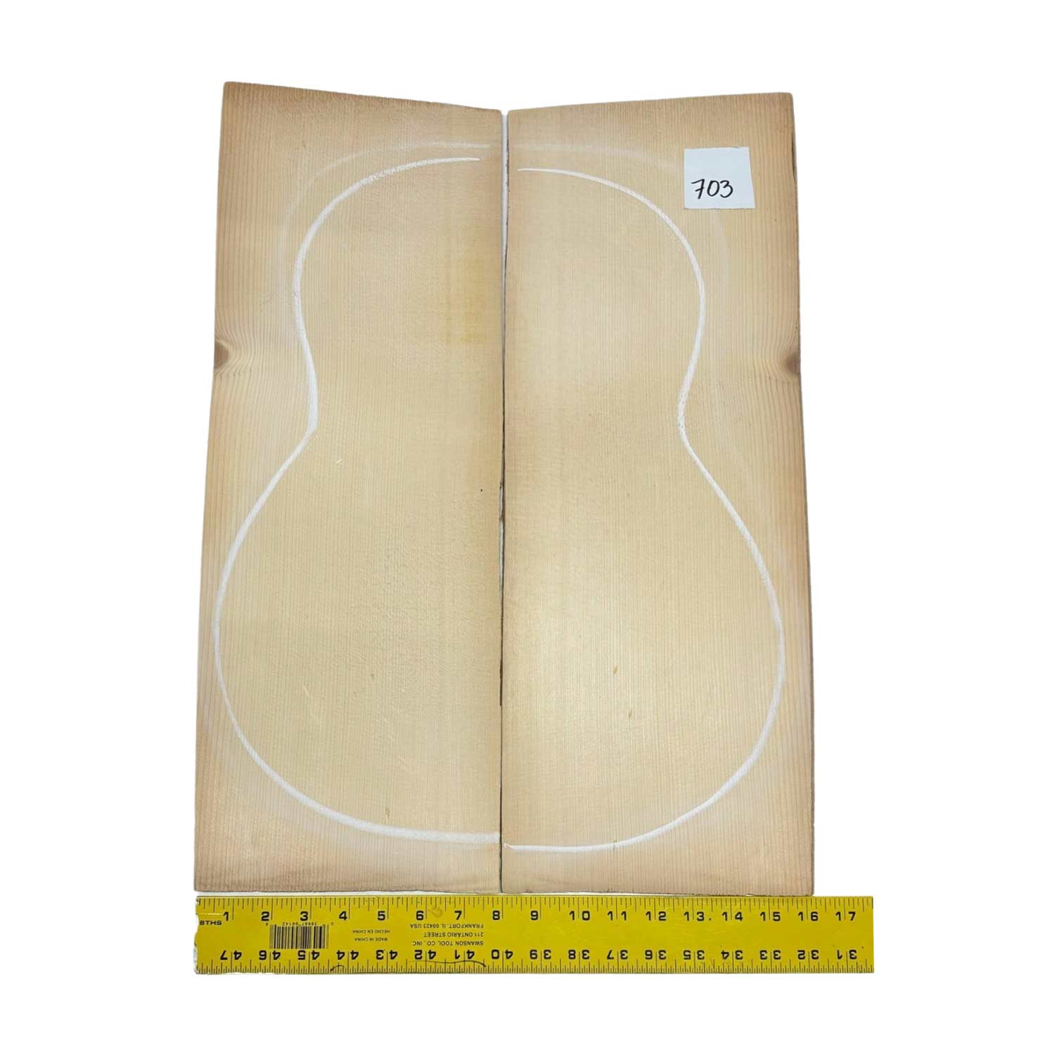 European Spruce Bookmatched Classical Guitar Tops 