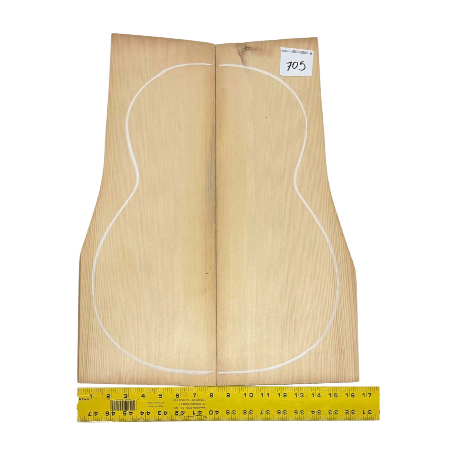 European Spruce Bookmatched Classical Guitar Tops 