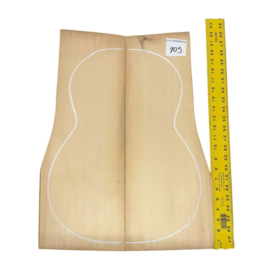 European Spruce Bookmatched Classical Guitar Tops 