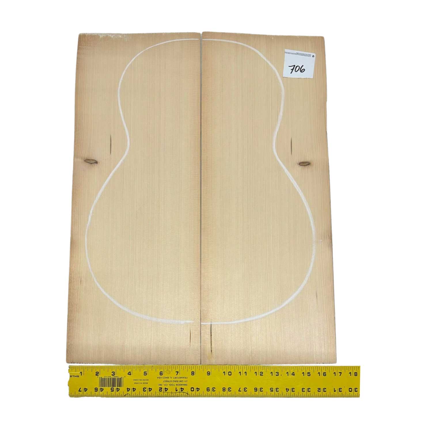 European Spruce Bookmatched Classical Guitar Tops 