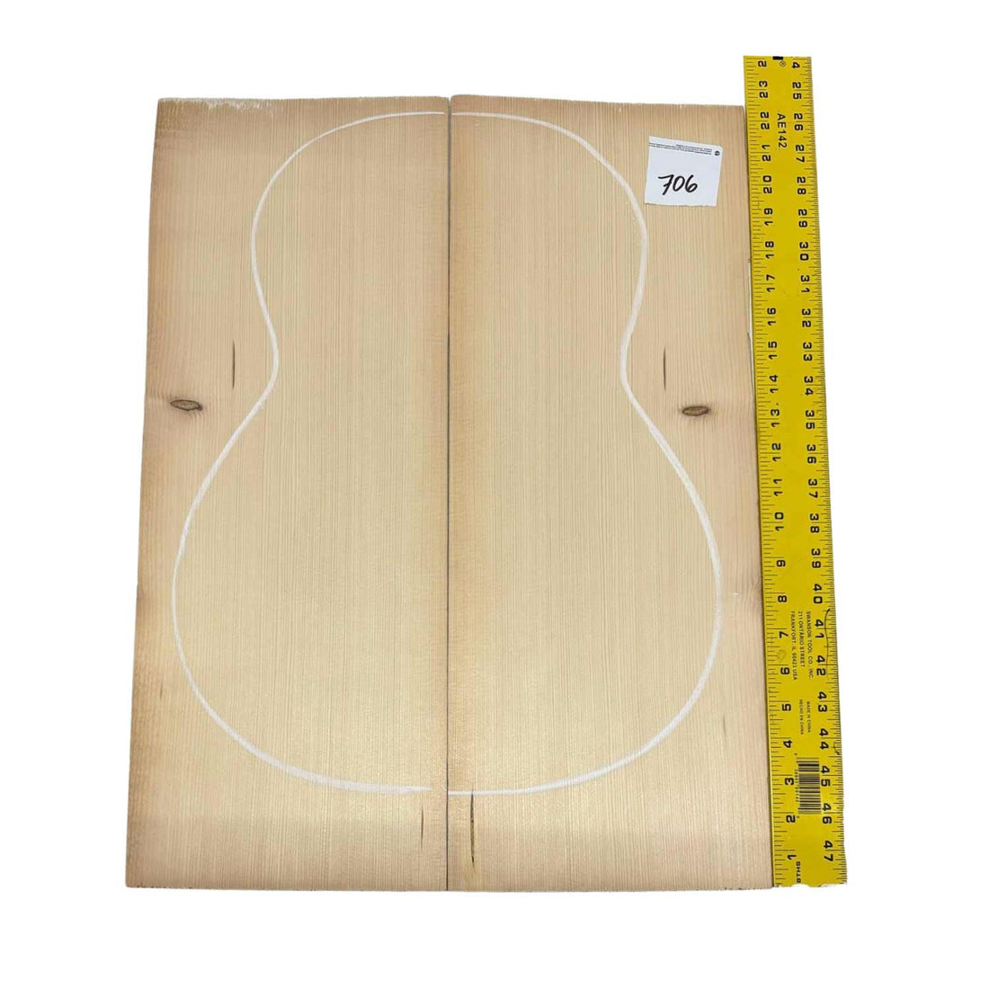 European Spruce Bookmatched Classical Guitar Tops 