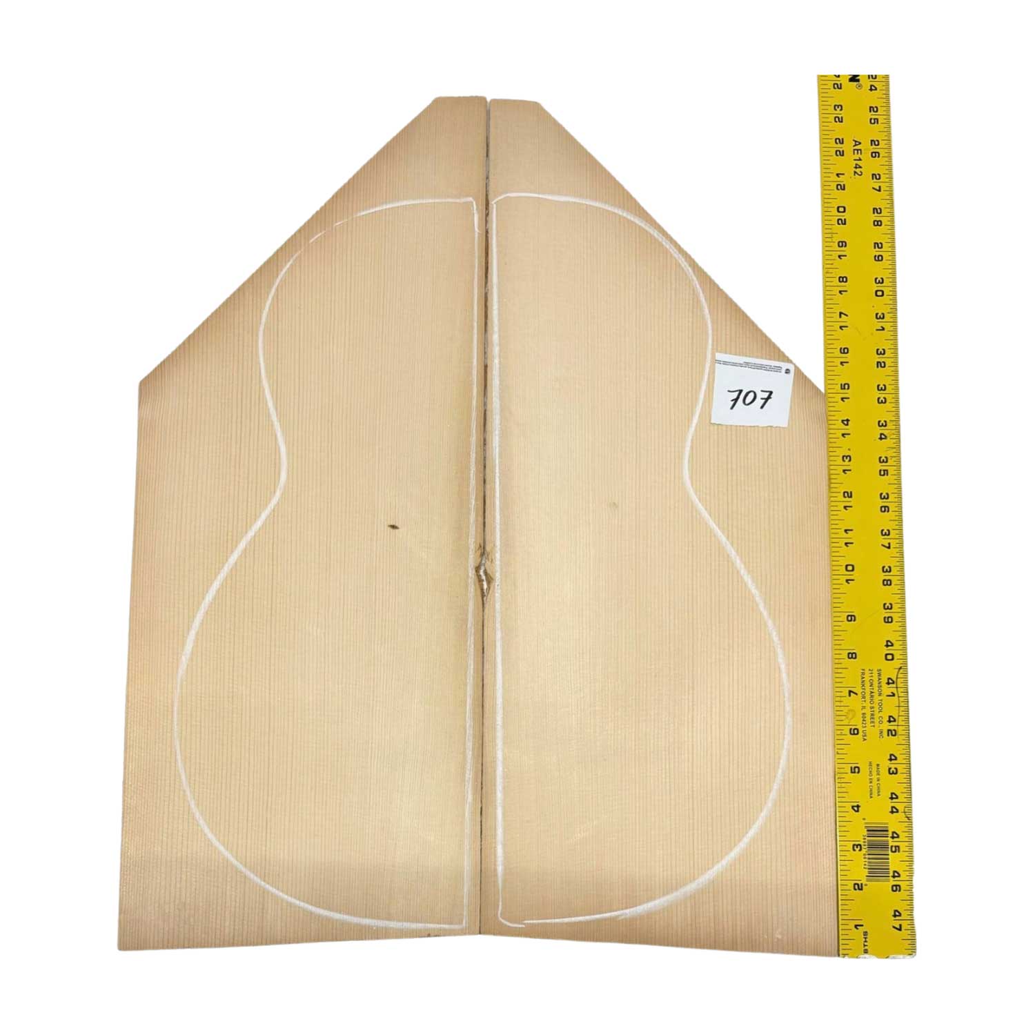 European Spruce Bookmatched Classical Guitar Tops 