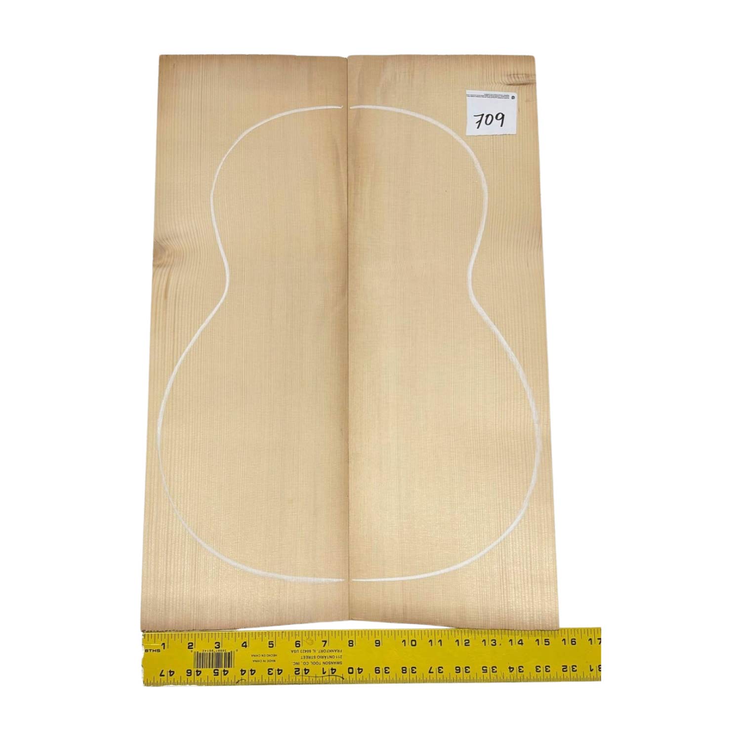 European Spruce Bookmatched Classical Guitar Tops 