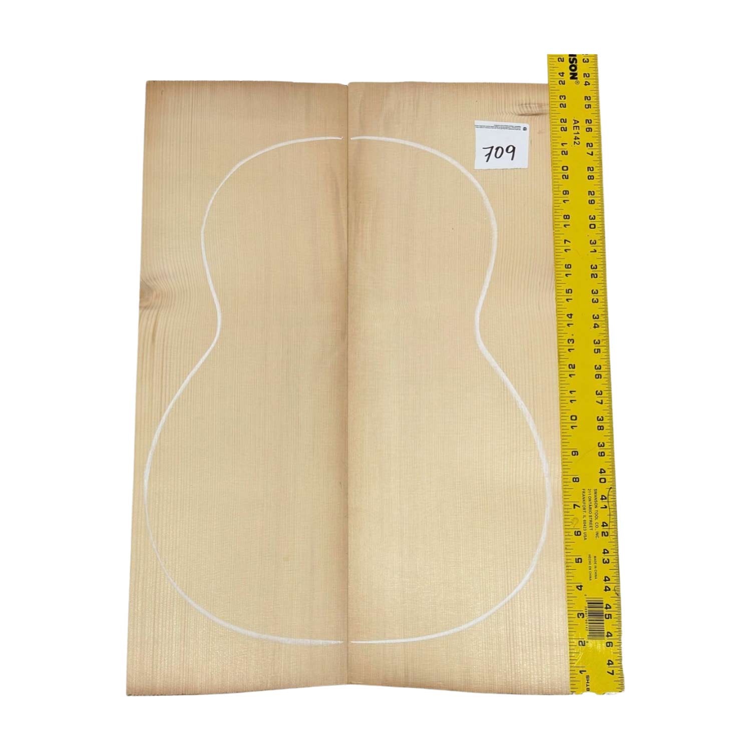 European Spruce Bookmatched Classical Guitar Tops 