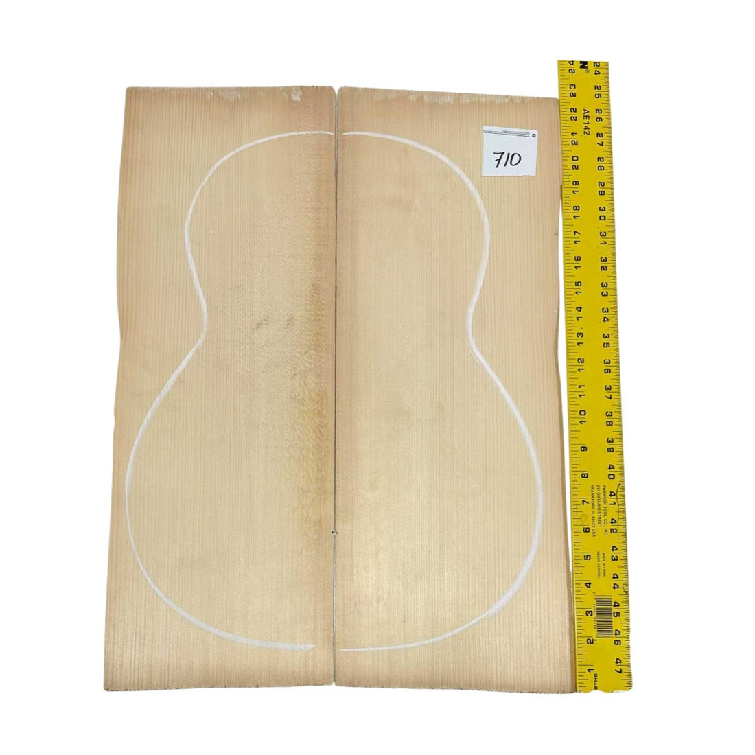 European Spruce Bookmatched Classical Guitar Tops 