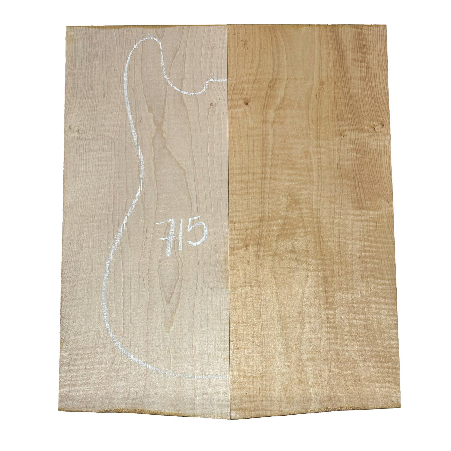 Flame Hard Maple Guitar Carved Top 21