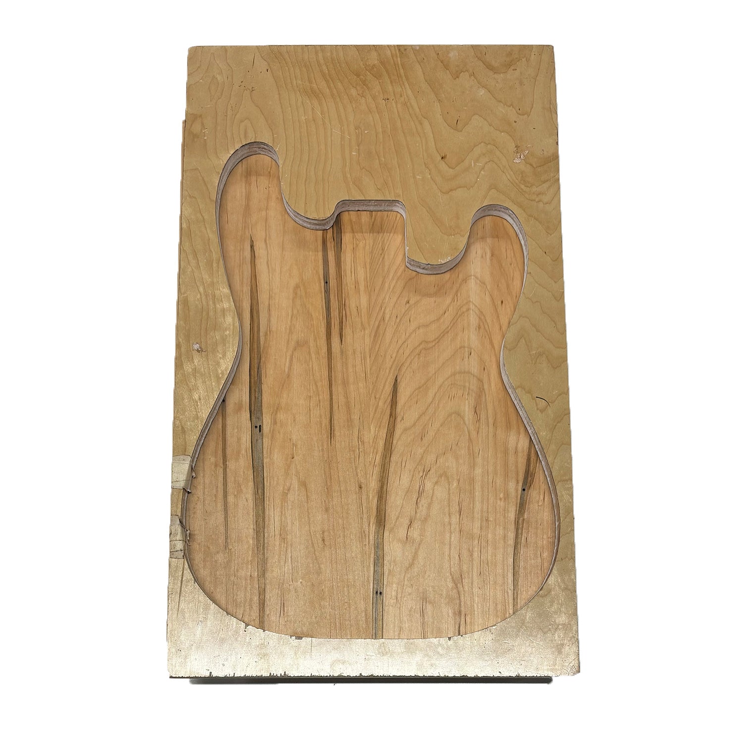 Ambrosia Maple Semi Explorer Guitar Body Blanks- 24″ x 18″ x 2″