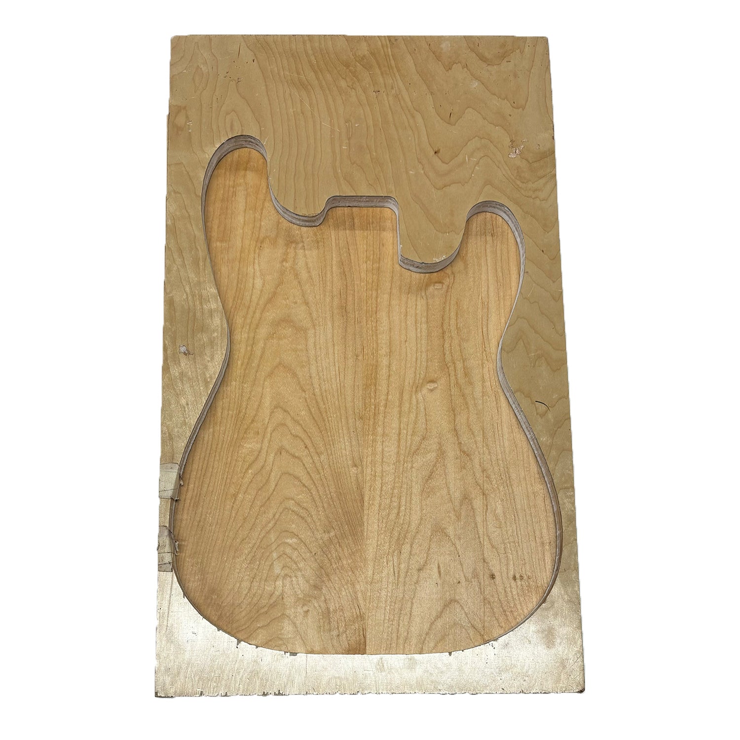 Cuerpos en blanco para guitarra de arce duro - 21&quot; x 14&quot; x 2&quot;