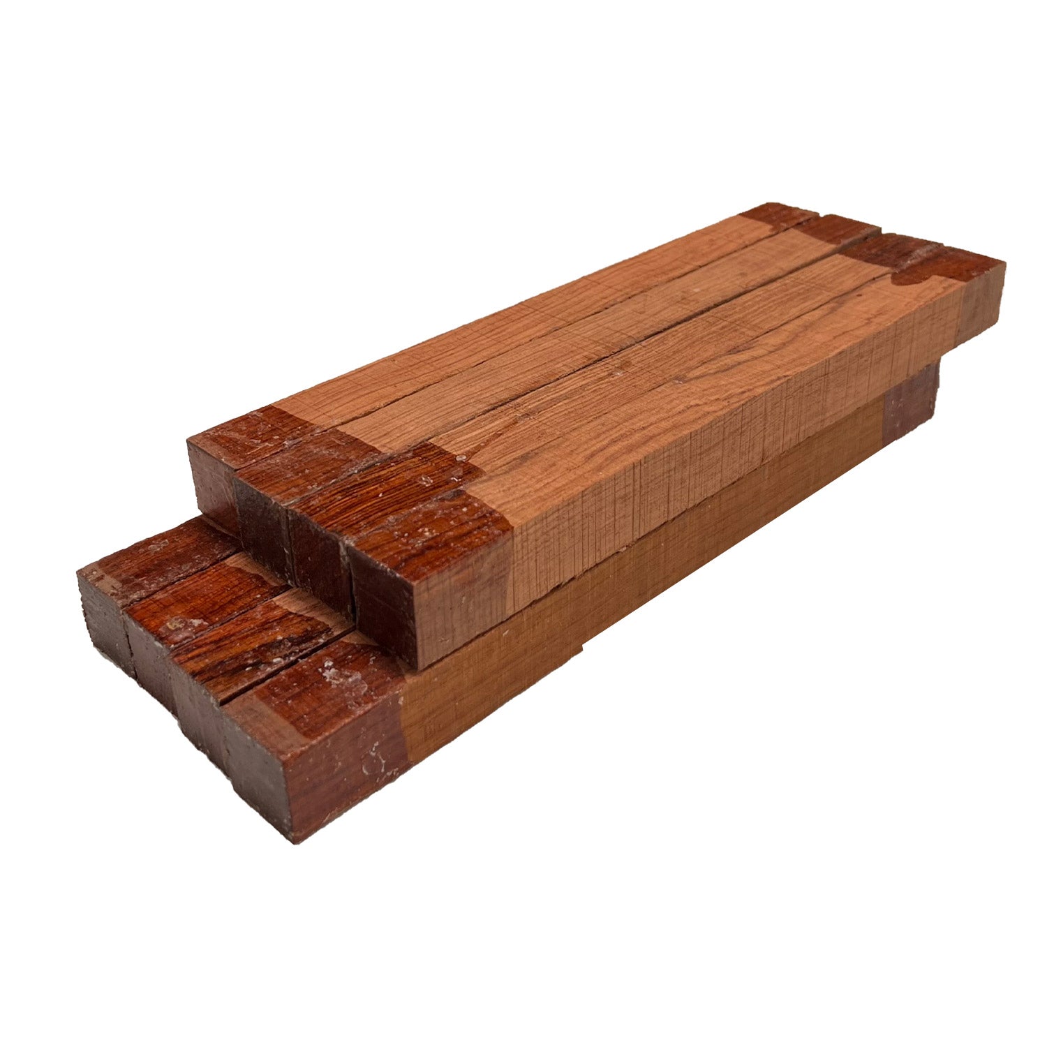 Pack Of 8 Bubing Hardwood Turning Square Wood Blanks 1 x 1 x 12 inches - Exotic Wood Zone - Buy online Across USA 