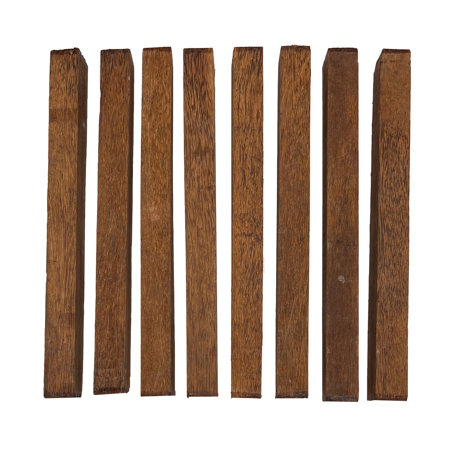 Pack of 8 Red Palm Hardwood Turning Square Wood Blanks 1 x 1 x 12 inches - Exotic Wood Zone - Buy online Across USA 