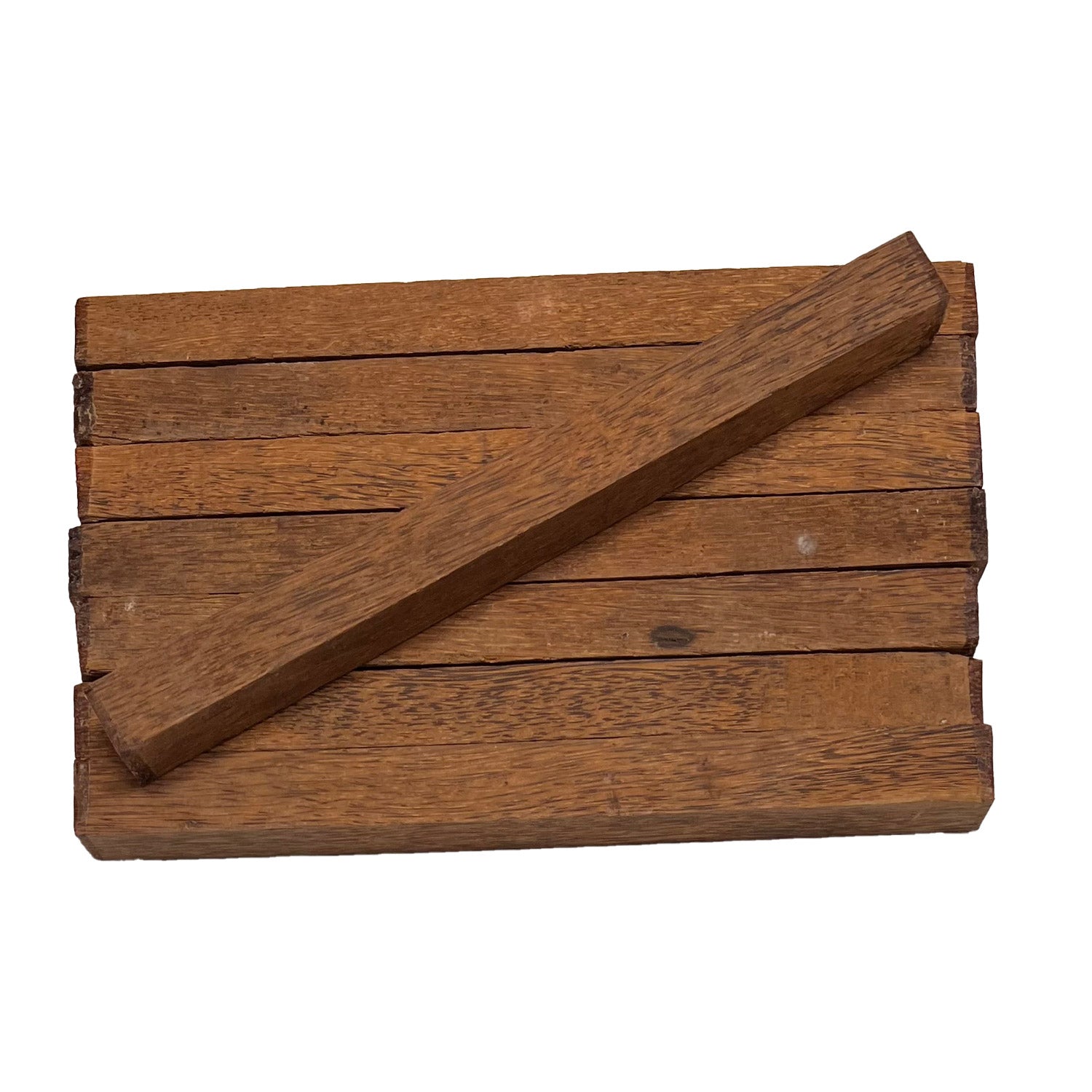 Paquete de 4, tablero de madera de palma negra, 3/4 x 2 pulgadas (3/4 x 2 x  12 pulgadas)