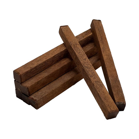 Pack of 8 Red Palm Hardwood Turning Square Wood Blanks 1 x 1 x 12 inches - Exotic Wood Zone - Buy online Across USA 
