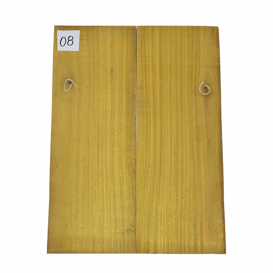 Tapas abatibles para guitarra Bocote Bookmatched 21" x 7" x 1/4"