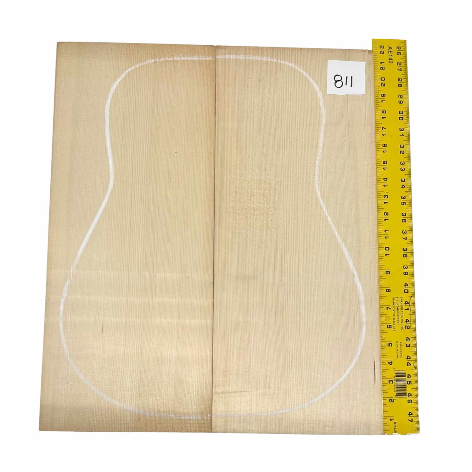 German Spruce Bookmatched Dreadnought Guitar Tops 