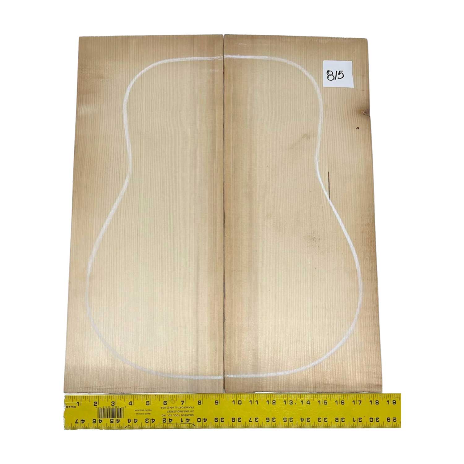 German Spruce Bookmatched Dreadnought Guitar Tops 