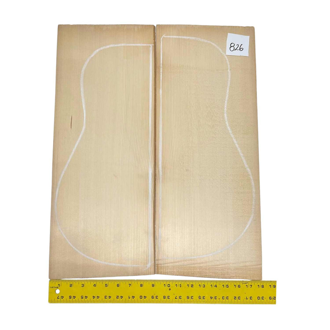 German Spruce Bookmatched Dreadnought Guitar Tops 