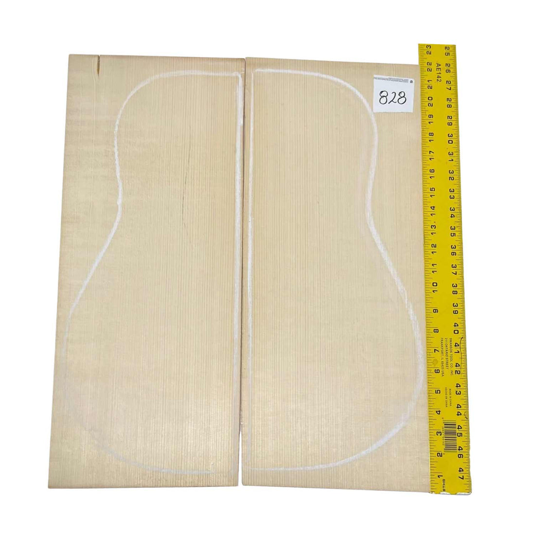 German Spruce Bookmatched Dreadnought Guitar Tops 