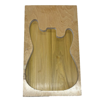 Cuerpos en blanco para guitarra Premium Poplar Semi Explorer - 24&quot; x 18&quot; x 2&quot; 