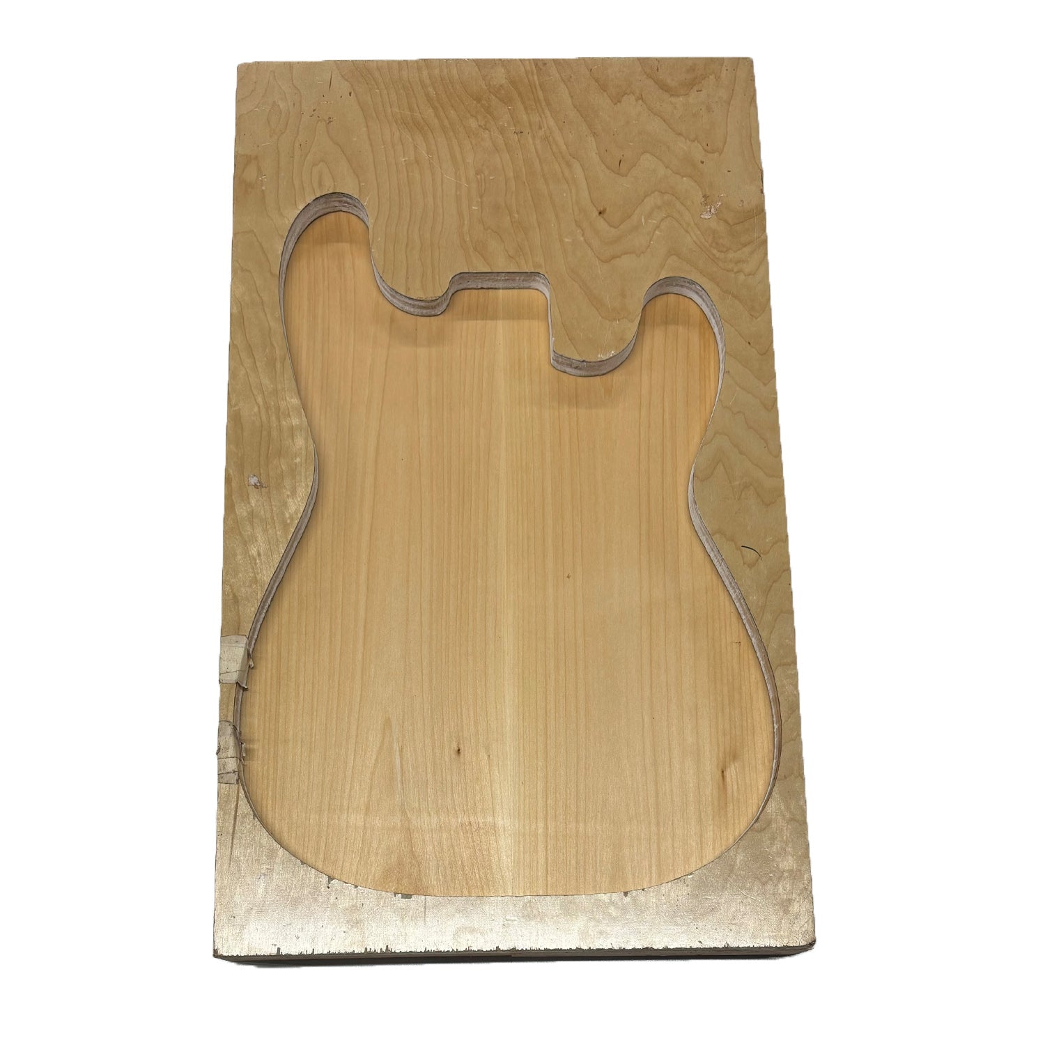 Espacios en blanco para cuerpo de guitarra de tilo - 21&quot; x 15&quot; x 2&quot;