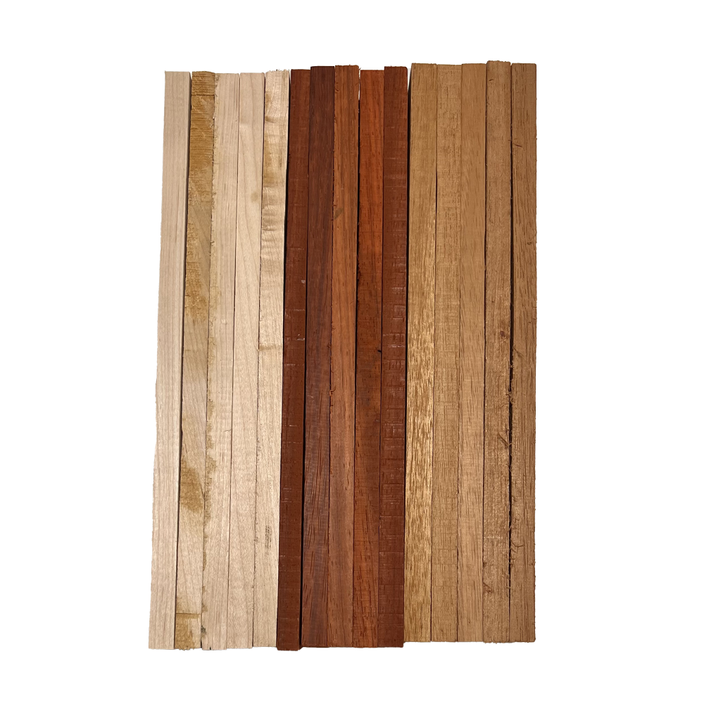 Pack of 15,Mixed Wood Cut Offs, DIY Craft Carving Lumber Cutoffs ( Padauk,Maple,Mahogany) - Exotic Wood Zone - Buy online Across USA 