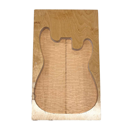 Quilted Curly Flame Maple  Drop Top 21" x 6-3/4" x 1/4" #96 - Exotic Wood Zone 